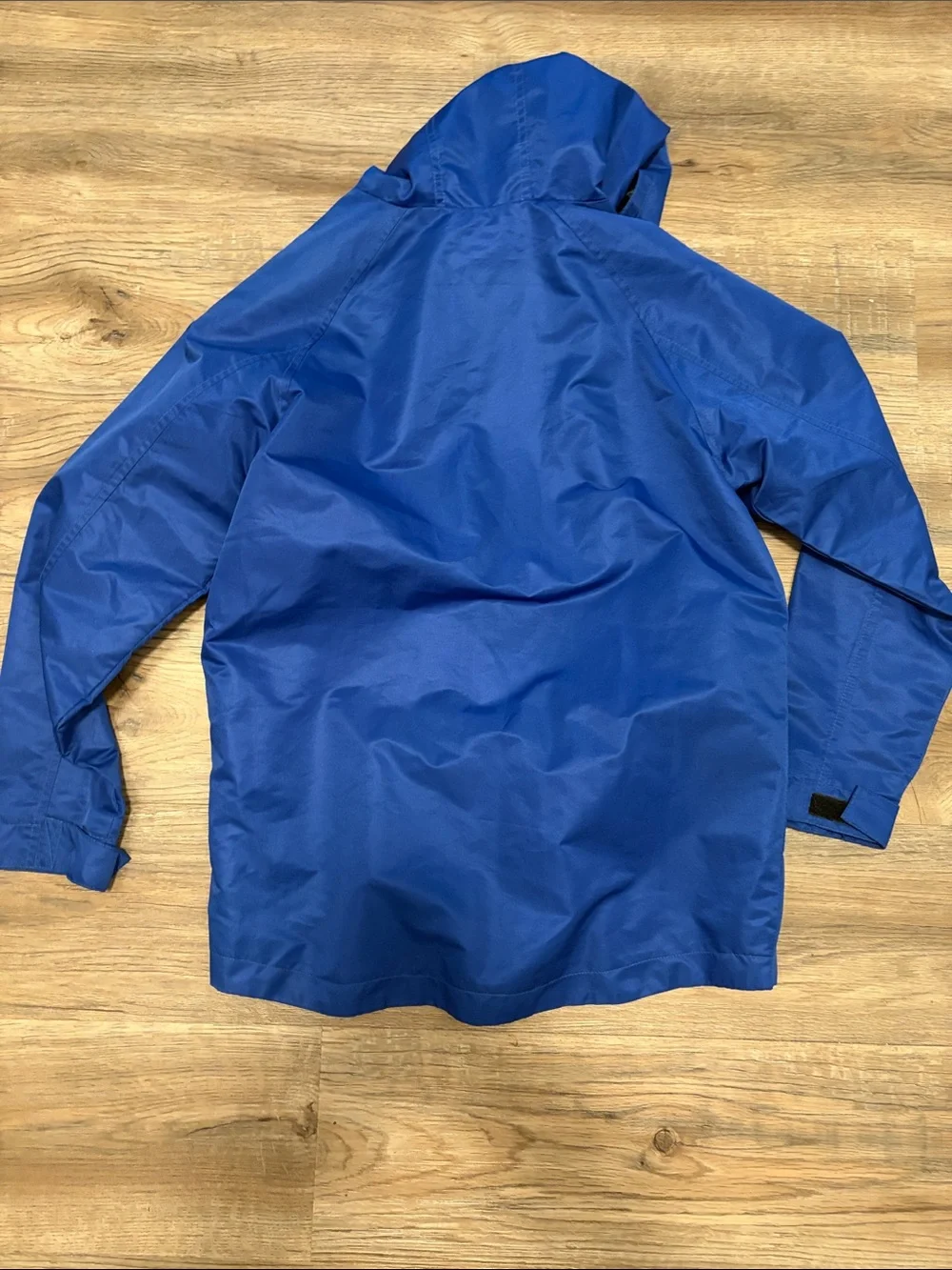 Men's Blue Hooded Jacket